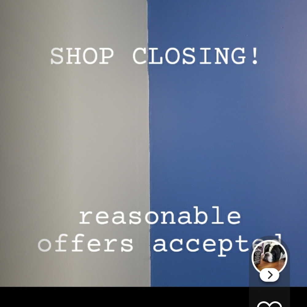 Shop closing!!